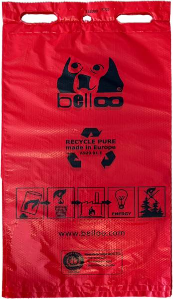 Belloo Hundekotbeutel rot 1